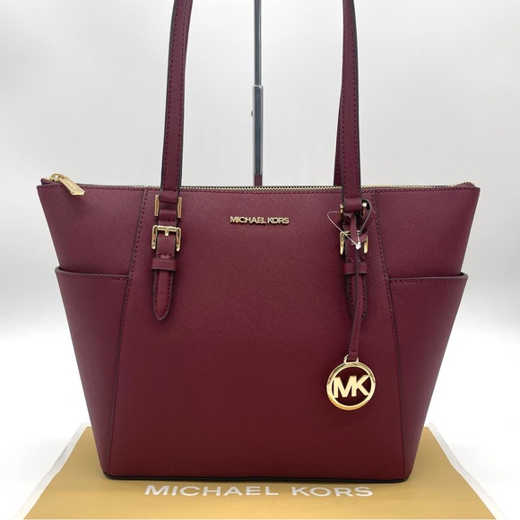 Michael Kors Large Charlotte Tote Bag - Picture 3 of 8